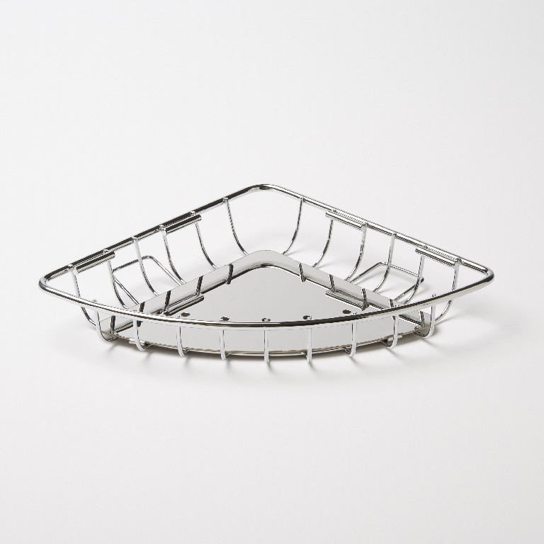 Raft colt, argintiu, otel, 199 x 35 x 199 mm  GoodHome Koros