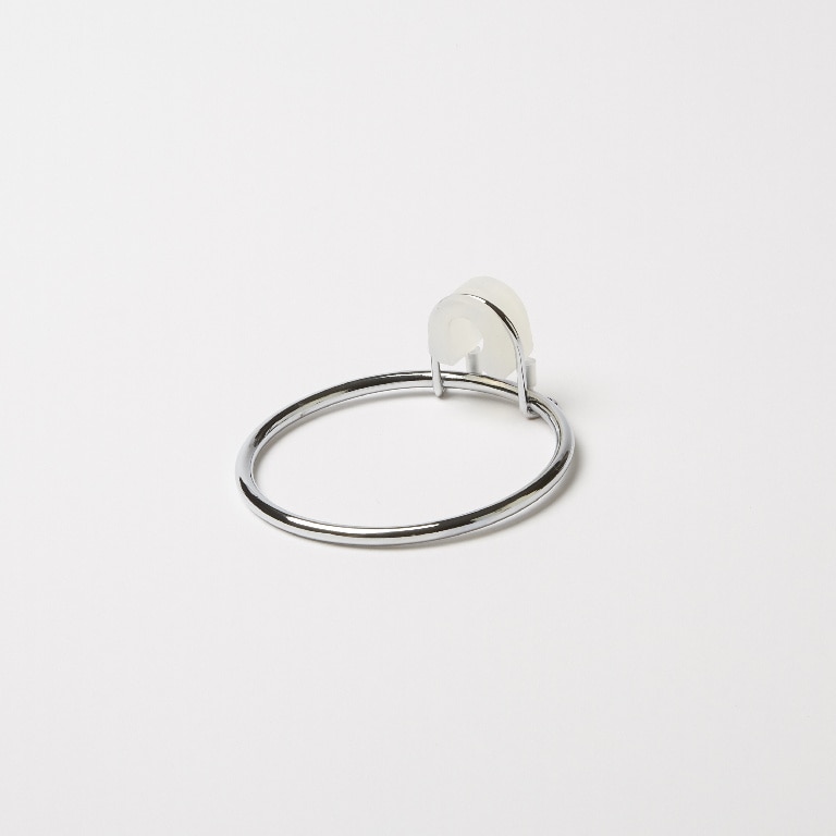 Suport pentru uscator de par GoodHome Koros, otel, argintiu