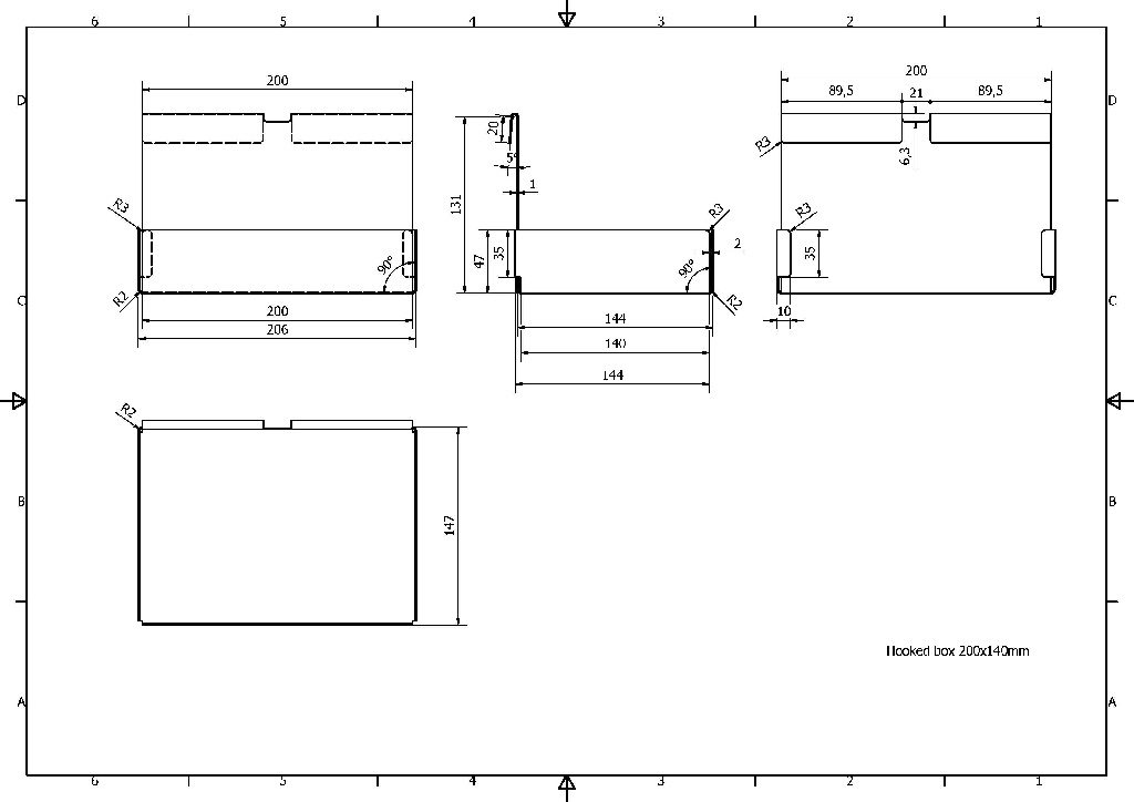 Etajera baie GOODHOME Amantea, 20.6 cm, gri