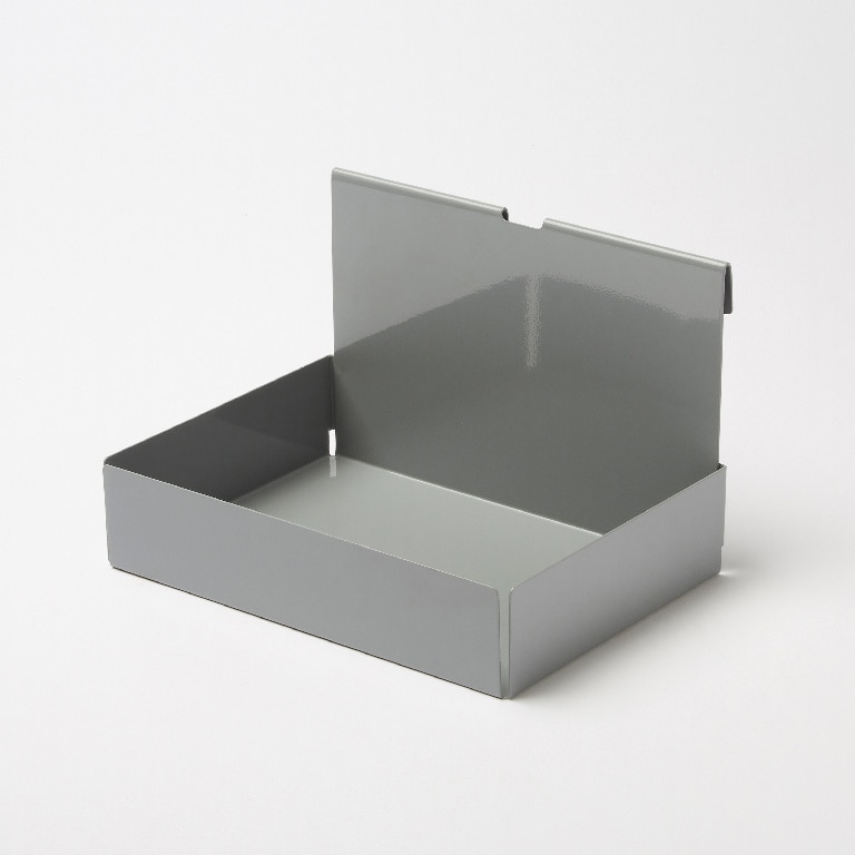 Etajera baie GOODHOME Amantea, 20.6 cm, gri