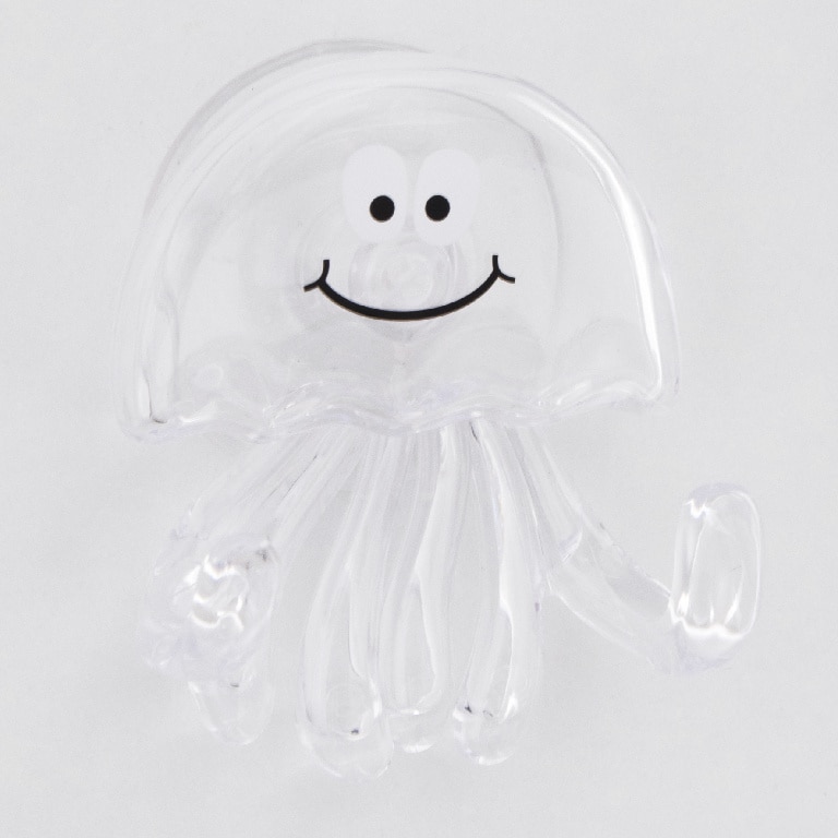 Carlig, transparent, PVC, 80 x 100 x 60 mm  GoodHome Puisa