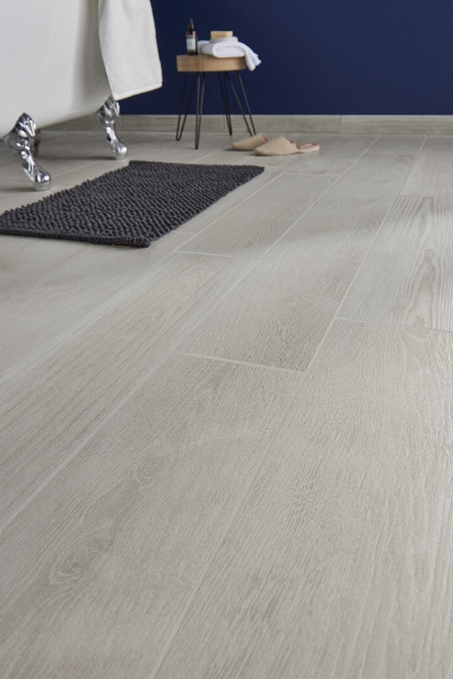 Gresie Interior, Alb, Portelanata, 20 x 80 cm, tip parchet, suprafata 1,28 mp  Colours Colours