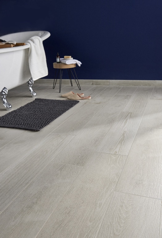 Gresie Interior, Alb, Portelanata, 20 x 80 cm, tip parchet, suprafata 1,28 mp  Colours Colours