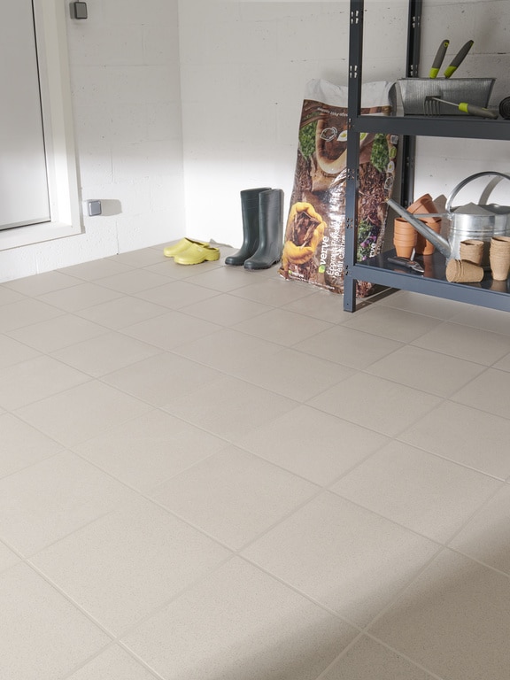 Gresie exterior, gri, ceramica, acoperire 1.66 mp/cutie, patrata, 4 PEI porphyre