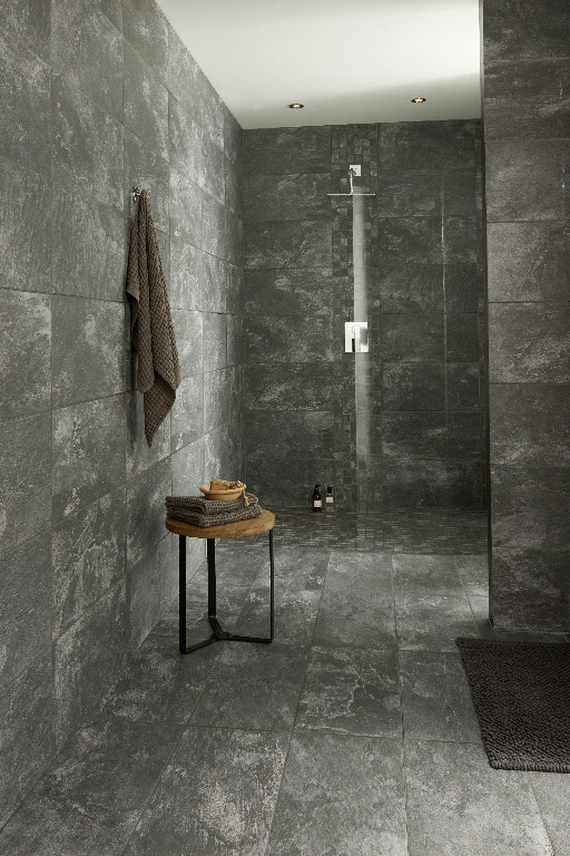 Gresie interior, gri, portelanata, acoperire 1.08 mp/cutie, dreptunghiulara  Colours Colours