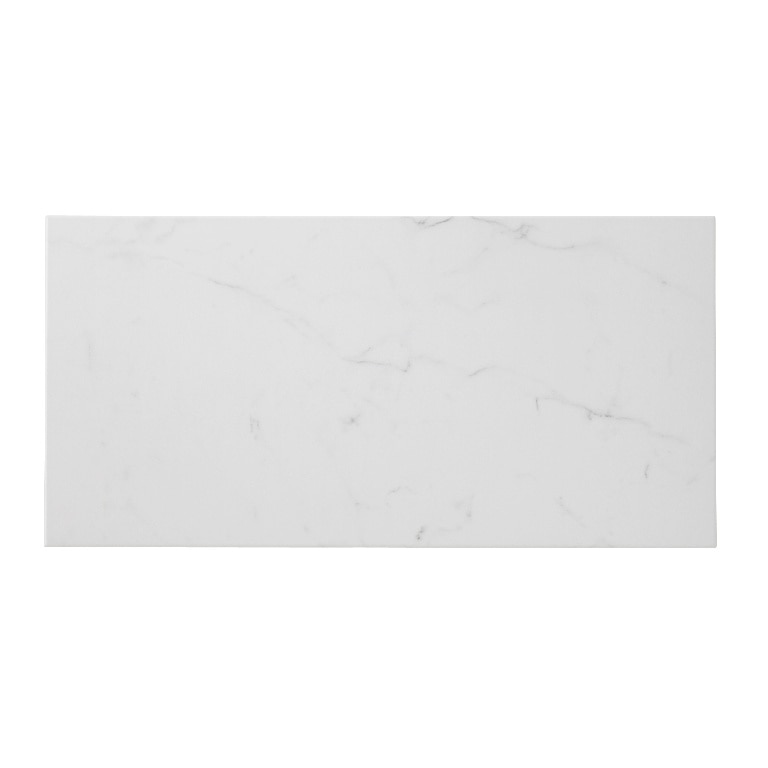 Gresie interior, alb, ceramica, acoperire 1.26 mp/cutie, dreptunghiulara • Colours marble