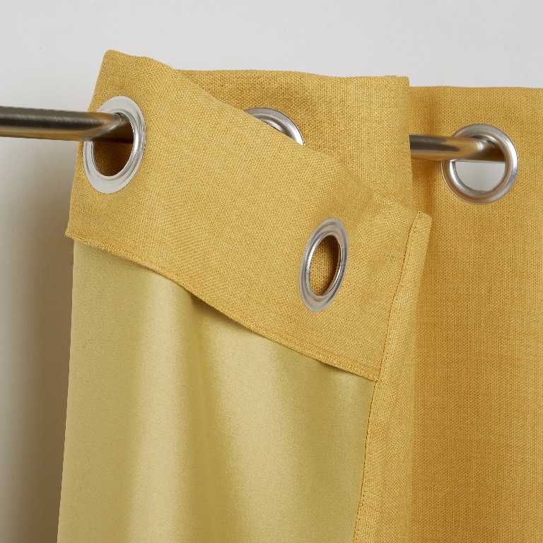 Draperie Novan, galben, 140 x 260 cm  GoodHome