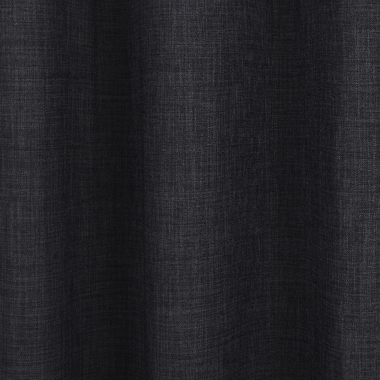 Draperie Novan, 140 x 260 cm, negru  GoodHome