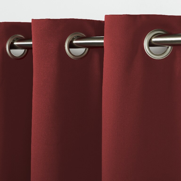 Draperie GOODHOME Vestris, 140 x 260 cm, opac, rosu