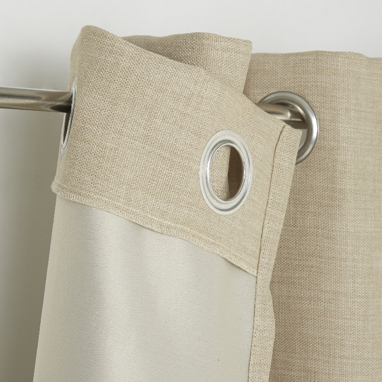 Draperie Novan, bej, 140 x 260 cm • GoodHome