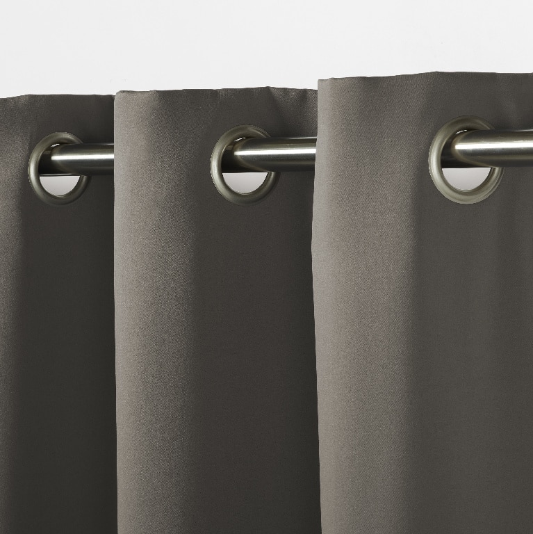 Draperie Vestris, gri, 140 x 260 cm • GoodHome