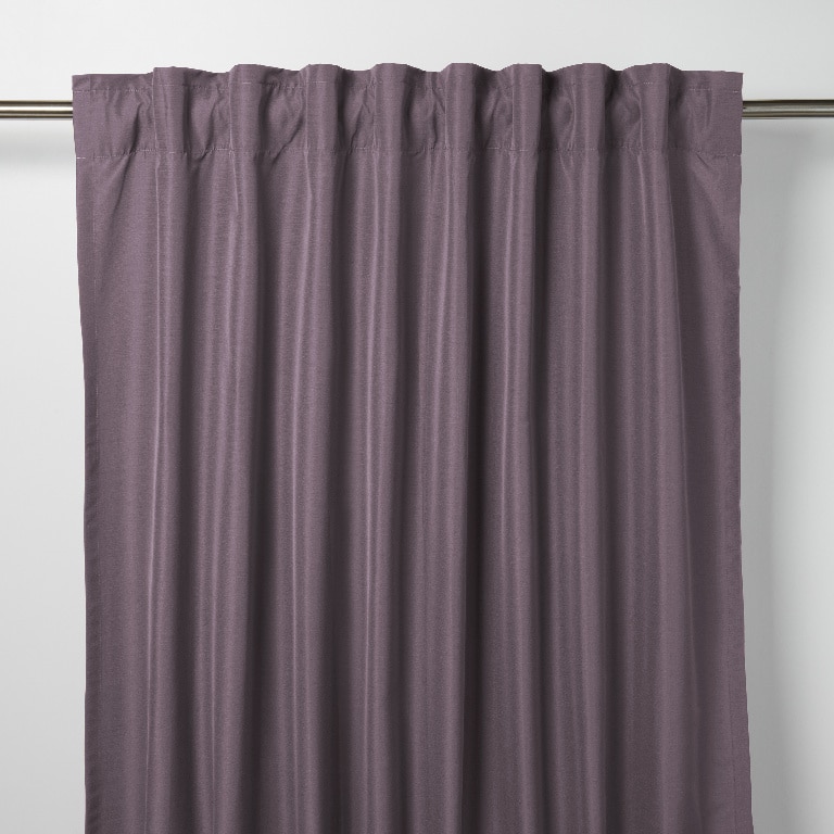 Draperie Klama, violet, 140 x 260 cm • GoodHome