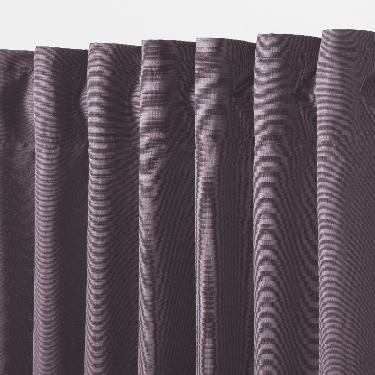 Draperie Klama, violet, 140 x 260 cm • GoodHome