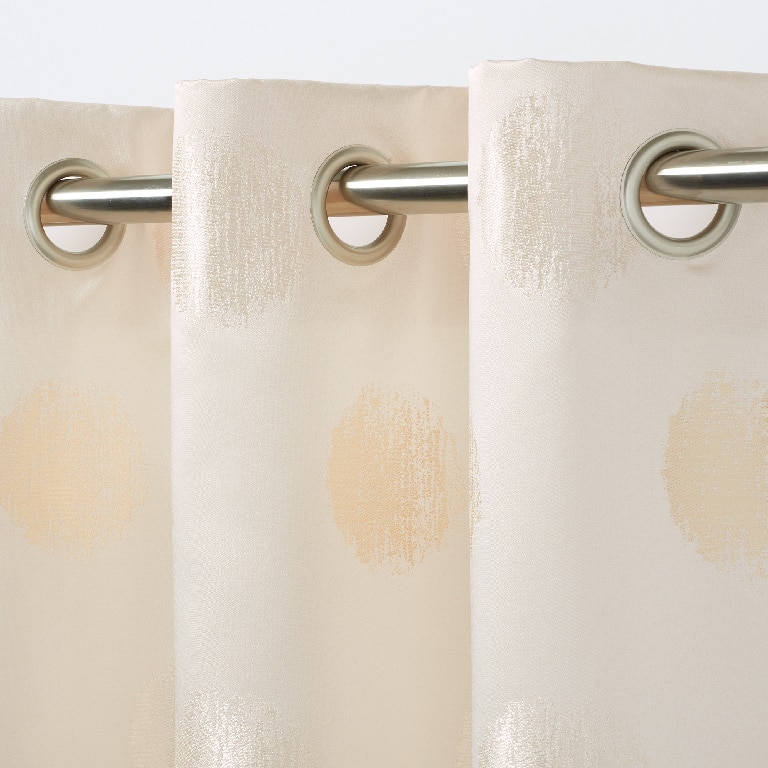 Draperie Kolla, bej, 140 x 260 cm • GoodHome