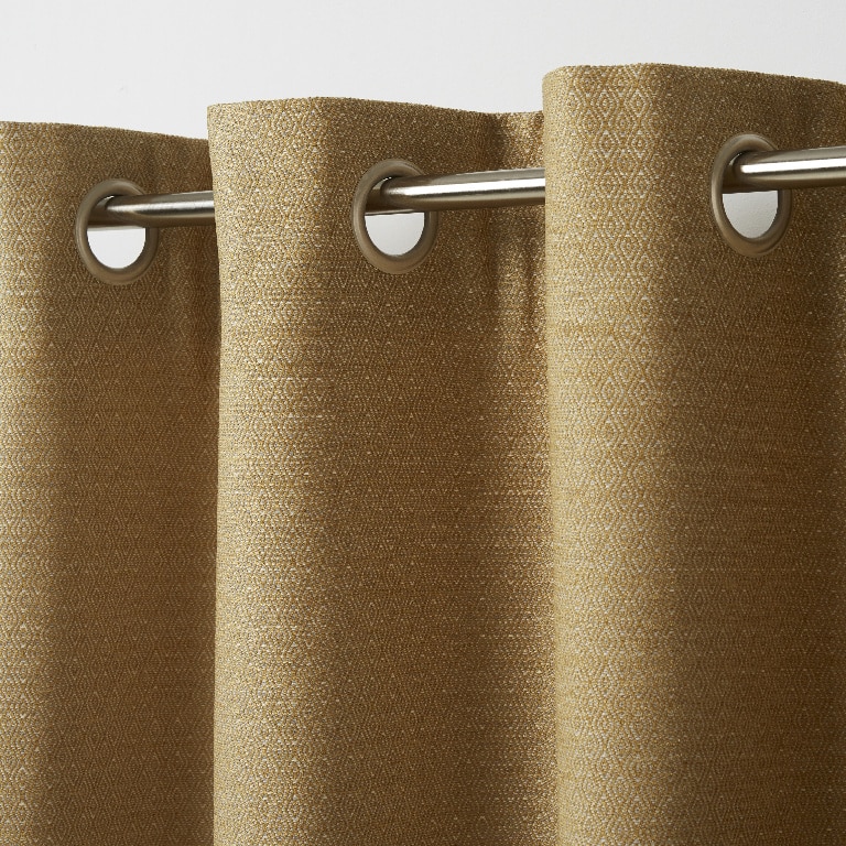 Draperie Digga, galben, 140 x 260 cm  GoodHome