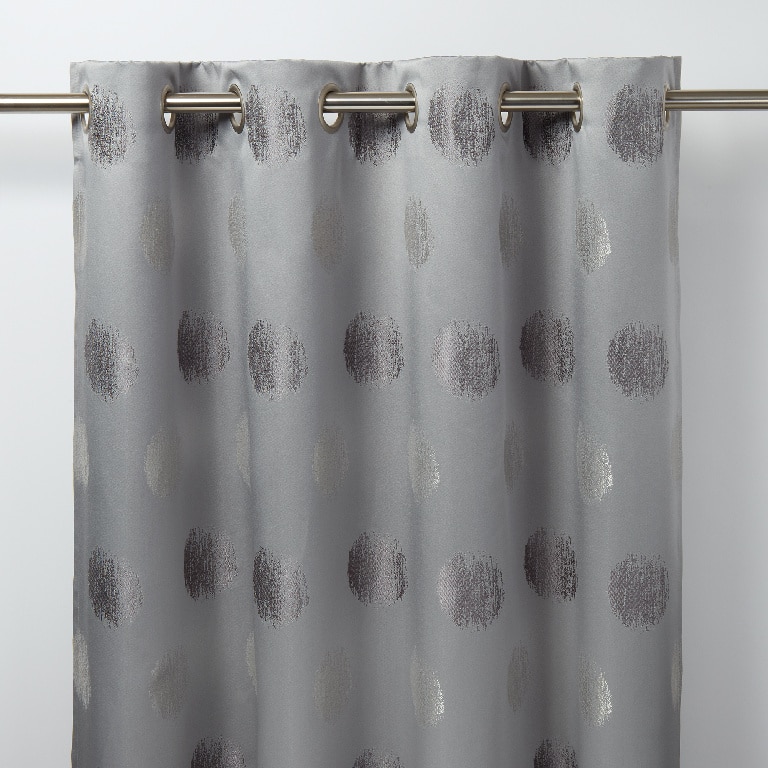 Draperie Kolla, gri, 140 x 260 cm • GoodHome