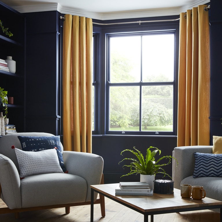 Draperie Taowa, galben, 140 x 260 cm  GoodHome