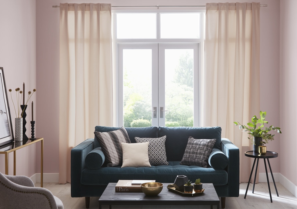 Draperie Klama, bej, 140 x 260 cm • GoodHome