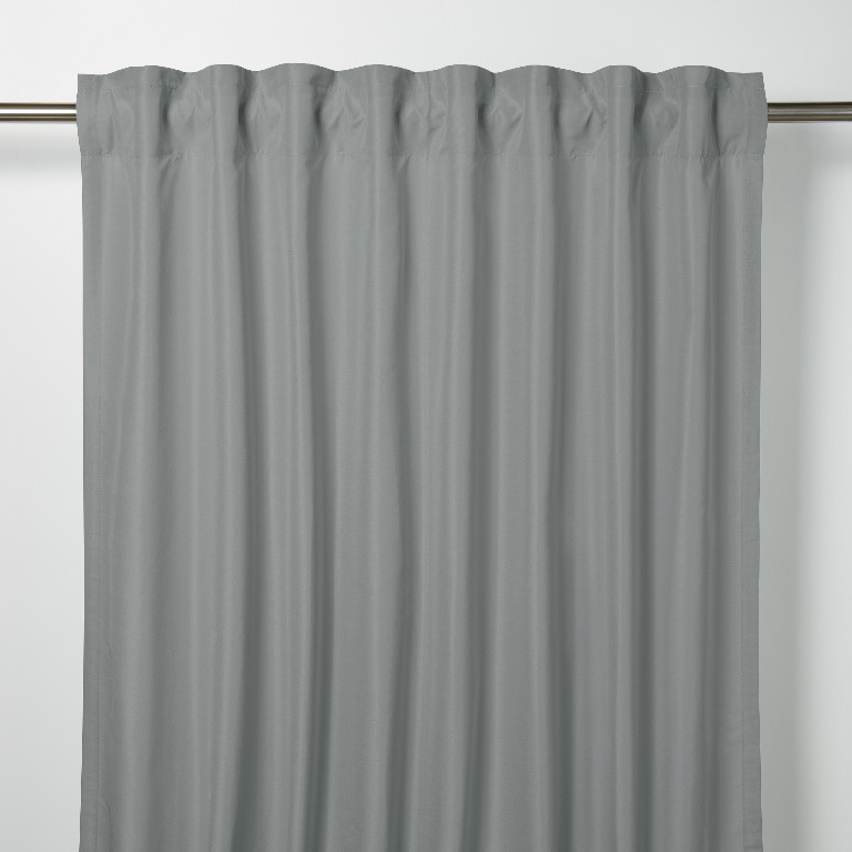 Draperie Klama, gri, 140 x 260 cm • GoodHome