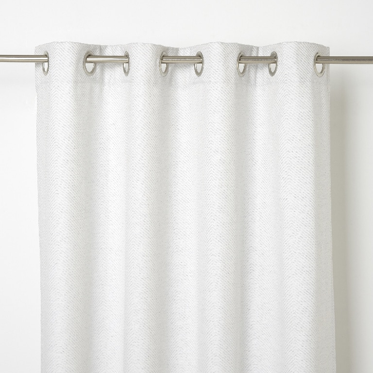 Draperie Danville, alb, 140 x 260 cm  GoodHome