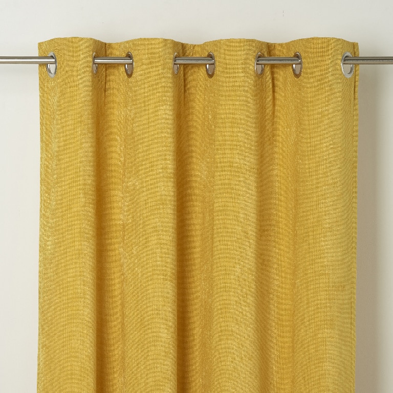 Draperie Pahea, galben, 135 x 260 cm  GoodHome