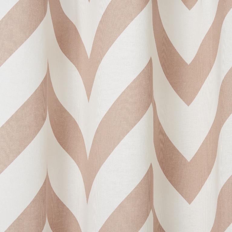 Perdea Wabana, roz, 2.6 x 1.4 m  GoodHome