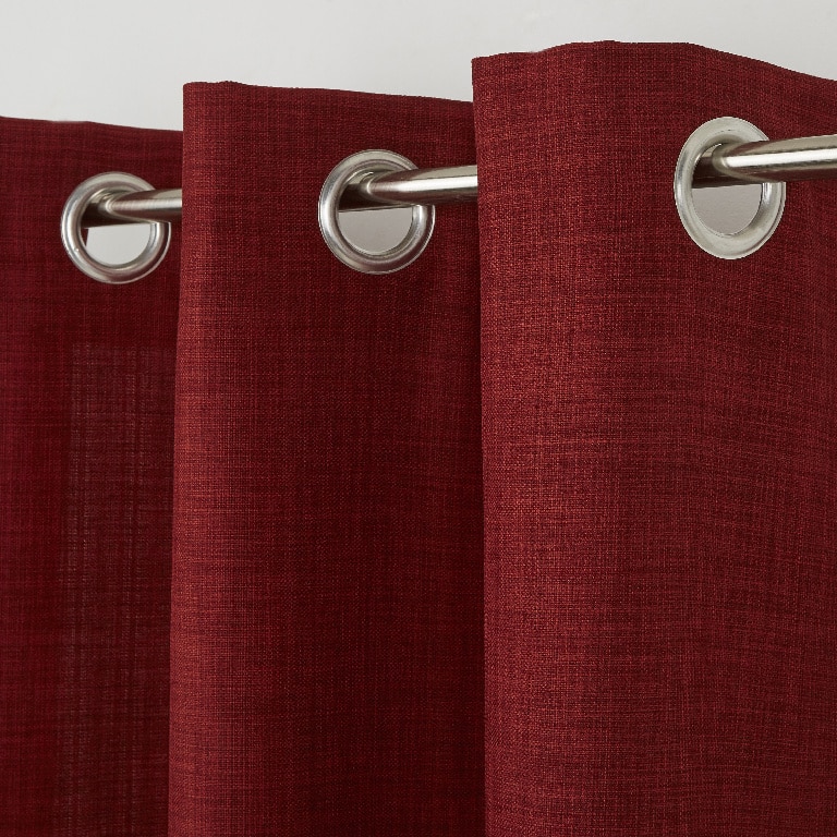 Draperie Novan, rosu, 140 x 260 cm  GoodHome