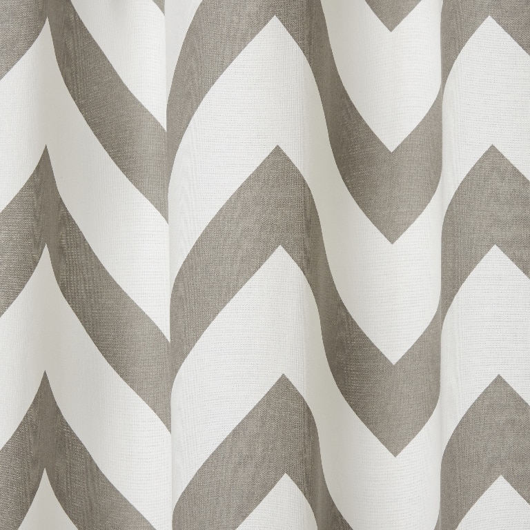 Perdea Wabana, gri, 2.6 x 1.4 m  GoodHome