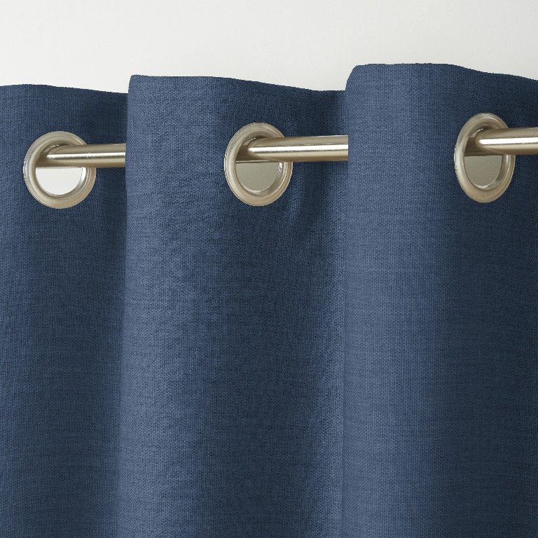 Draperie Novan, albastru inchis, 140 x 260 cm  GoodHome