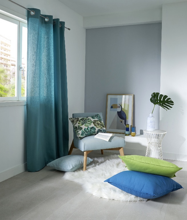 Perdea Hiva, verde, 2.6 x 1.4 m  GoodHome