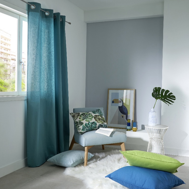 Perdea Hiva, verde, 2.6 x 1.4 m  GoodHome