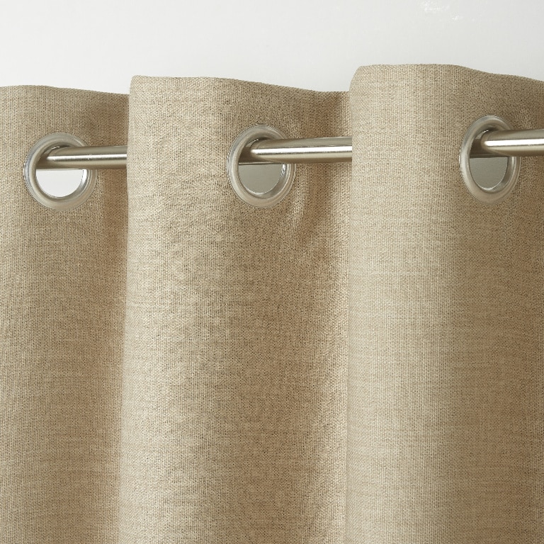 Draperie Novan, bej, 140 x 260 cm, Poliester  GoodHome