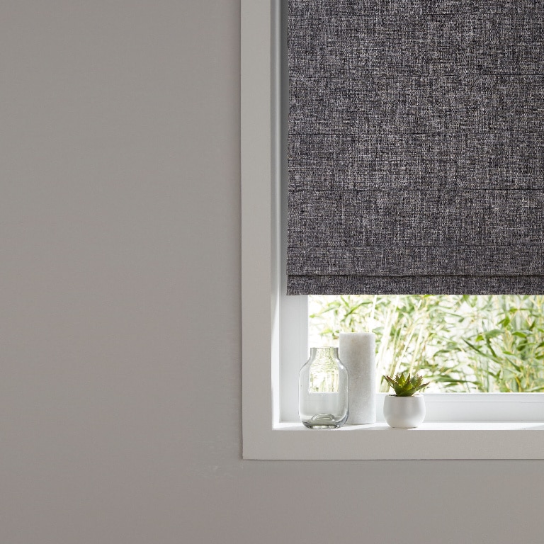 Roleta poliester, gri, 180 x 160 cm • GoodHome Soyo
