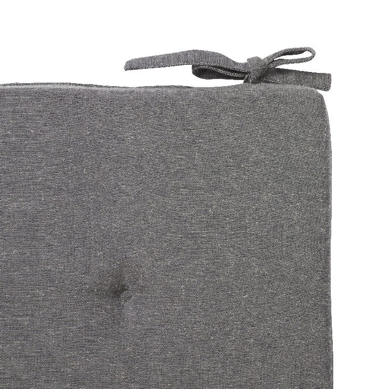 Perna scaun, gri, bumbac, 40 x 40 cm • OPP