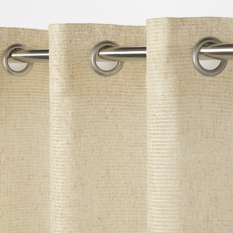 Perdea Fola, bej, 2.6 x 1.4 m • GoodHome