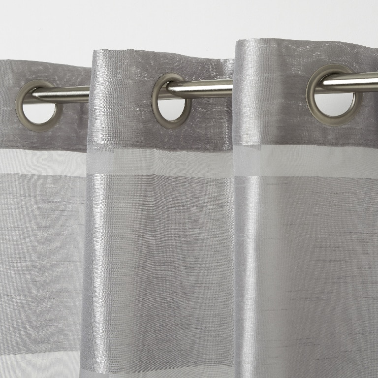 Perdea Nayo, gri, 3 x 1.4 m  GoodHome