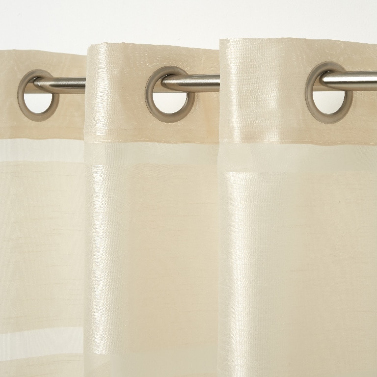 Perdea Nayo, bej, 3 x 1.4 m • GoodHome