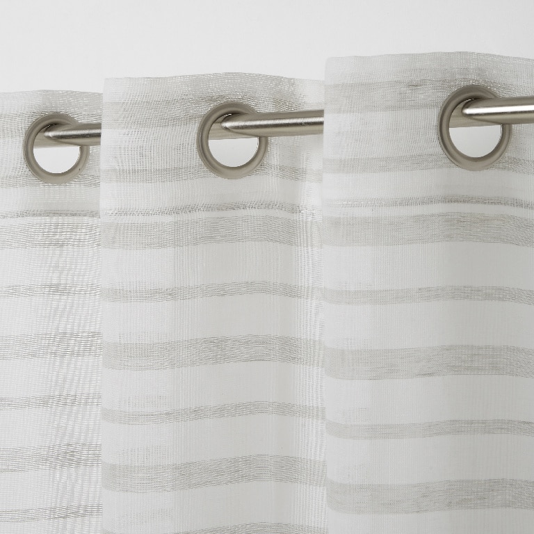 Perdea Marius, gri, 2.6 x 1.4 m  GoodHome