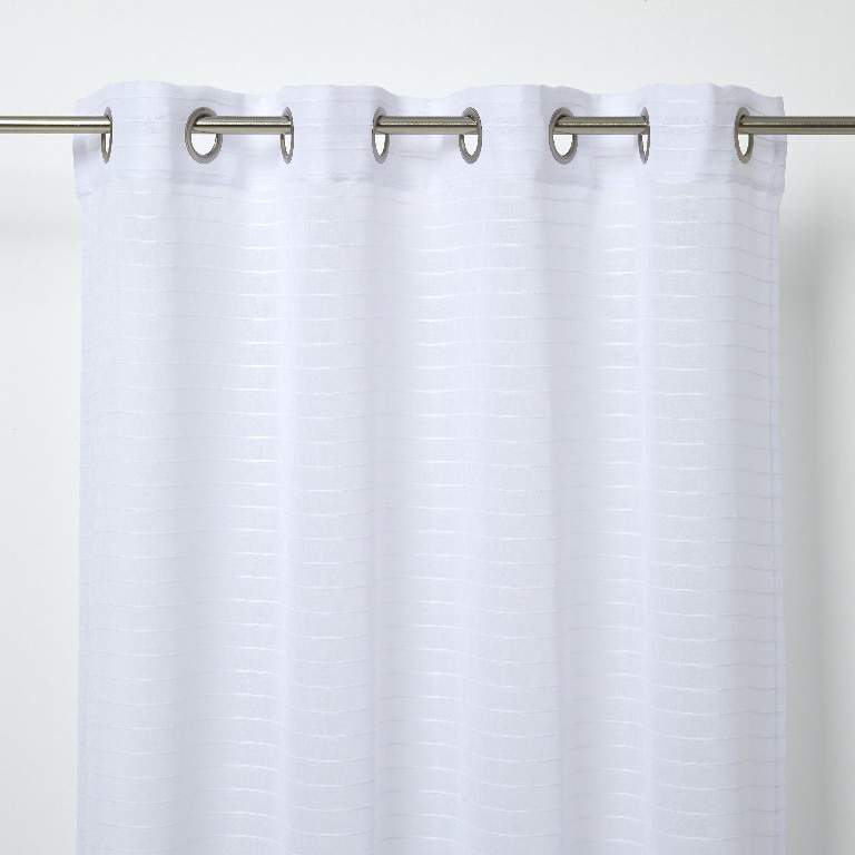 Perdea Batna, alb, 2.6 x 1.4 m  GoodHome