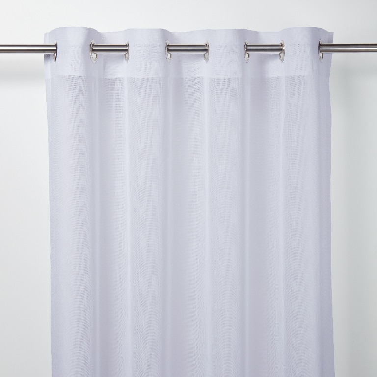 Perdea Damak, alb, 2.6 x 1.4 m • GoodHome
