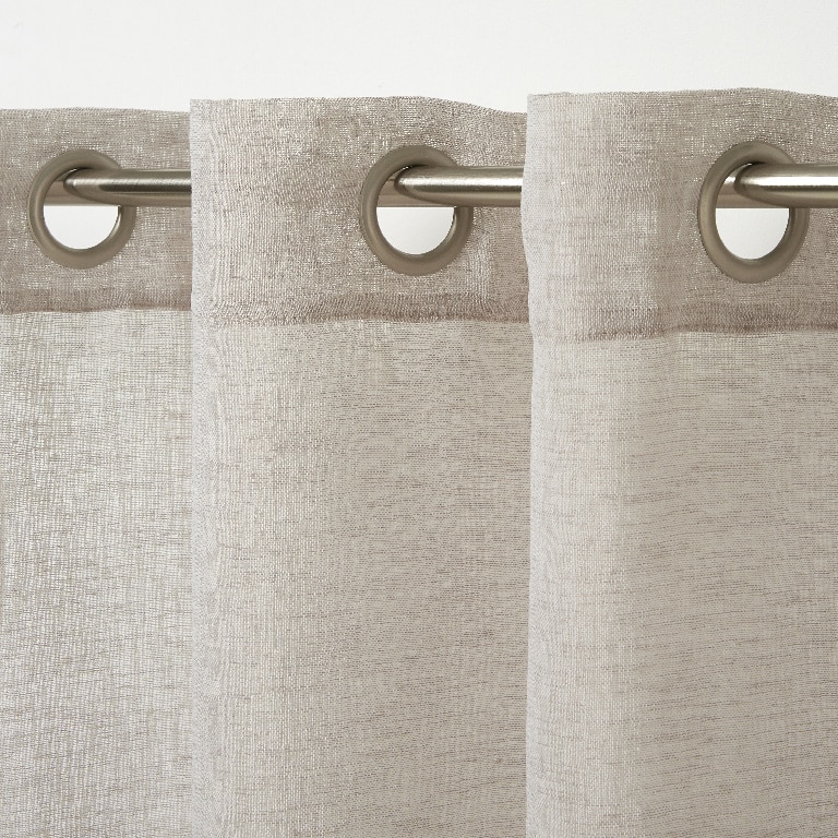 Perdea Howley, bej, 2.6 x 1.4 m • GoodHome