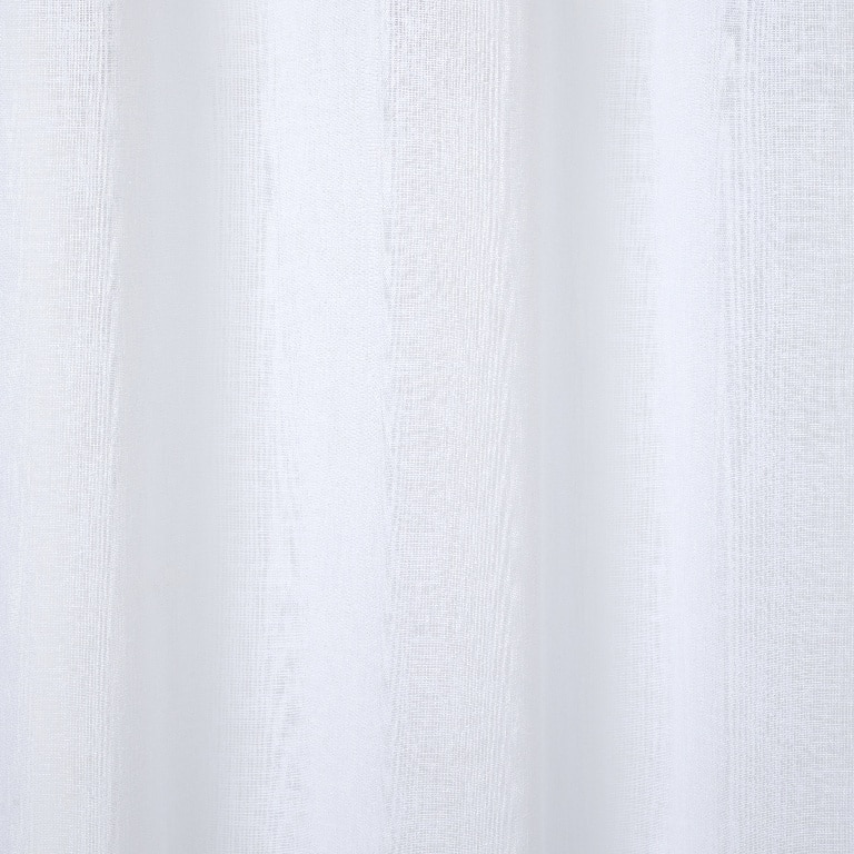 Perdea voal GoodHome Howley, poliester, 140 x 260 cm, alb