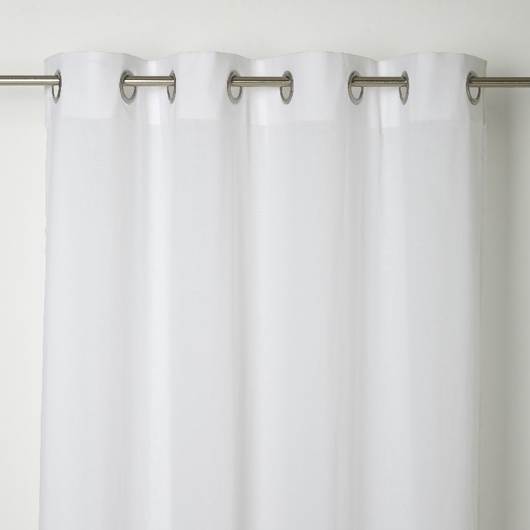 Perdea Mayna, alb, 2.6 x 1.4 m  GoodHome