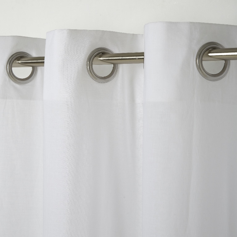 Perdea Mayna, alb, 2.6 x 1.4 m  GoodHome