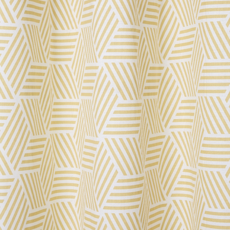 Perdea Luena, galben, 2.6 x 1.4 m  GoodHome