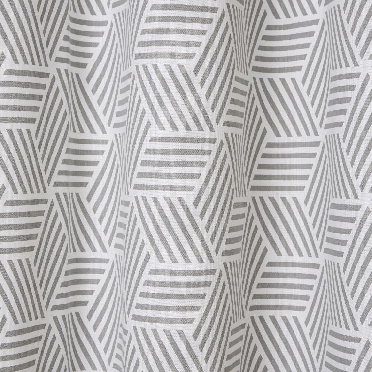 Perdea Luena, gri, 2.6 x 1.4 m • GoodHome