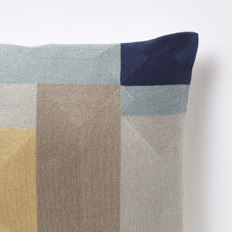 Perna multicolora, 45 x 45 cm  Topaze