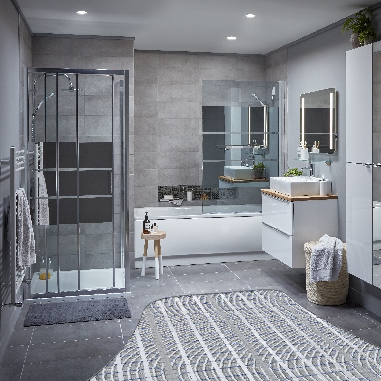 Kit incalzire pardoseala ceramica, 2 mp  Blyss