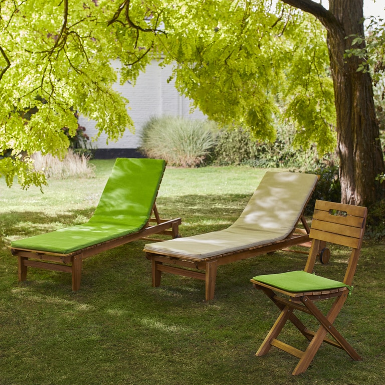 Perna gradina, verde, forma patrata, 38 x 38 cm • GoodHome Cocos