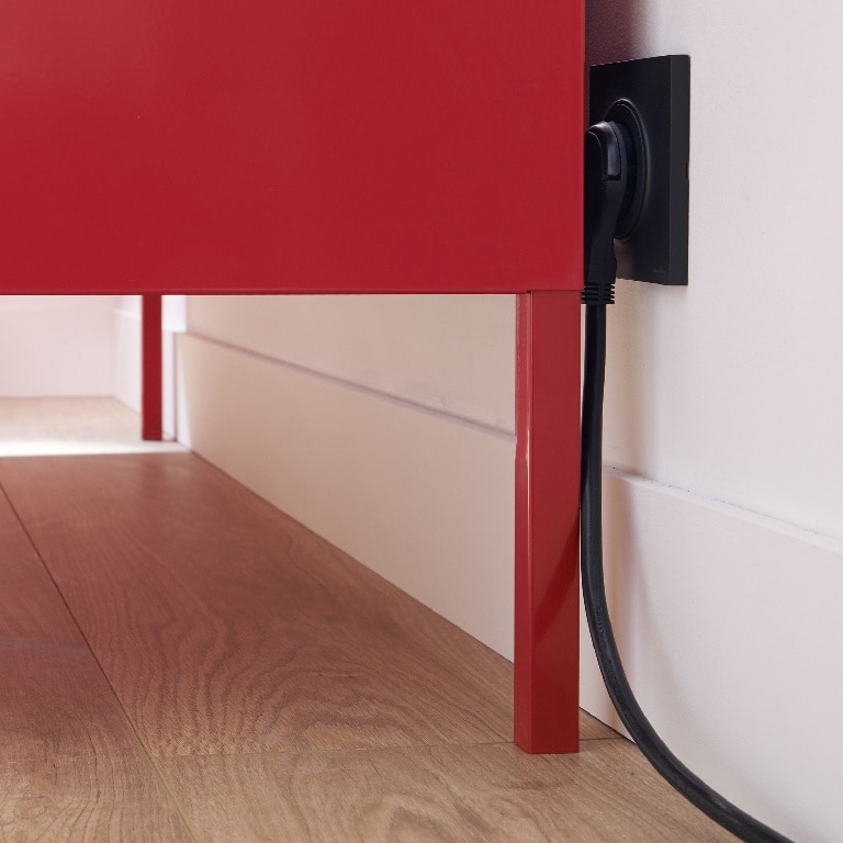 Cablu Prelungitor 1 priza,fisa stecher, negru, 16 A, H05VV-F, 1.5 mmp x 3 m • Diall